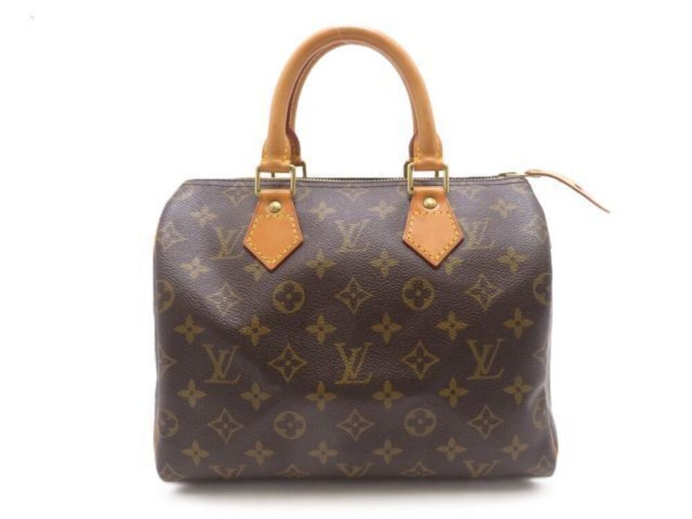 Louis Vuitton Speedy Monogram Leather Brown